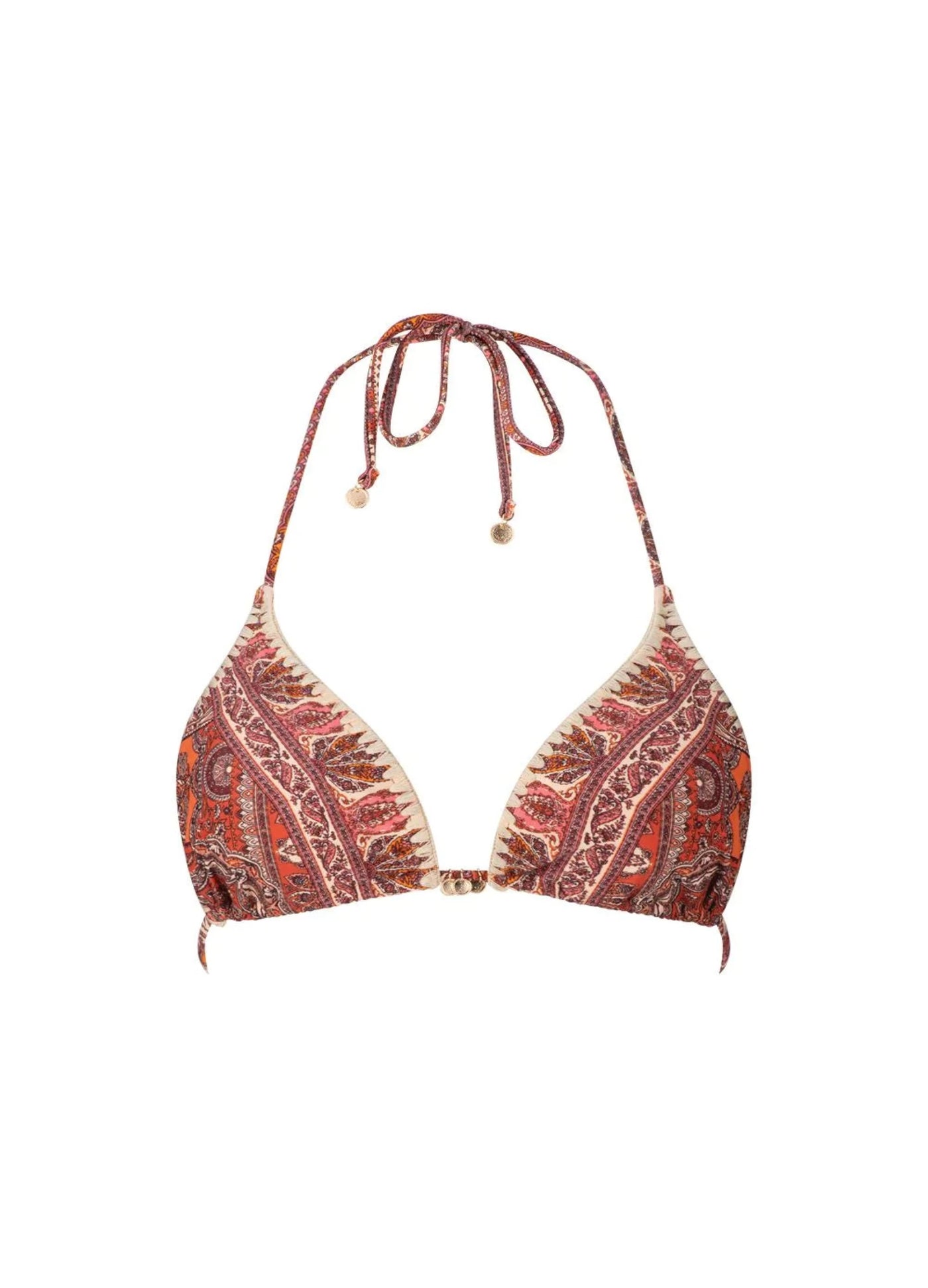 Nalani triangle bikini top with padding 
