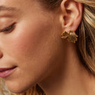 Gold Cerise Earrings from Jolie & Deen