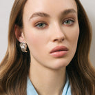 Statement knotted dani earrings