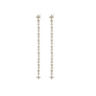 Crystal drop earrings from Jolie and Deen