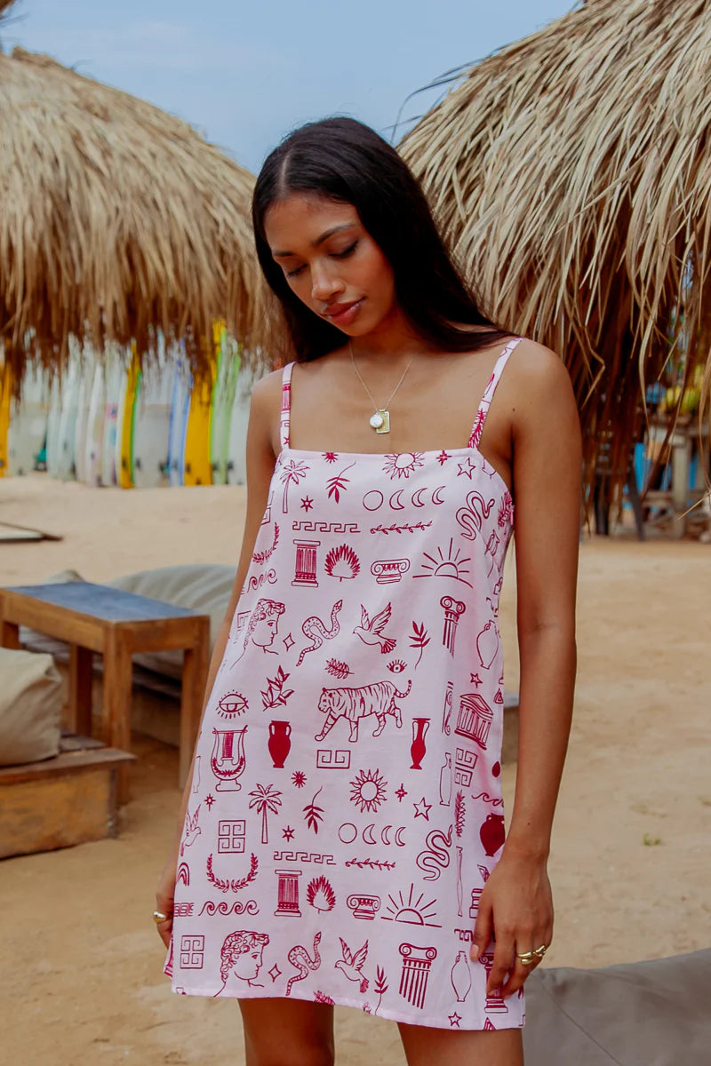 Strappy Mini Dress from Palm Collective