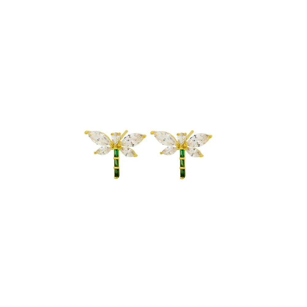 Dragonfly stud earrings from Jolie & Deen