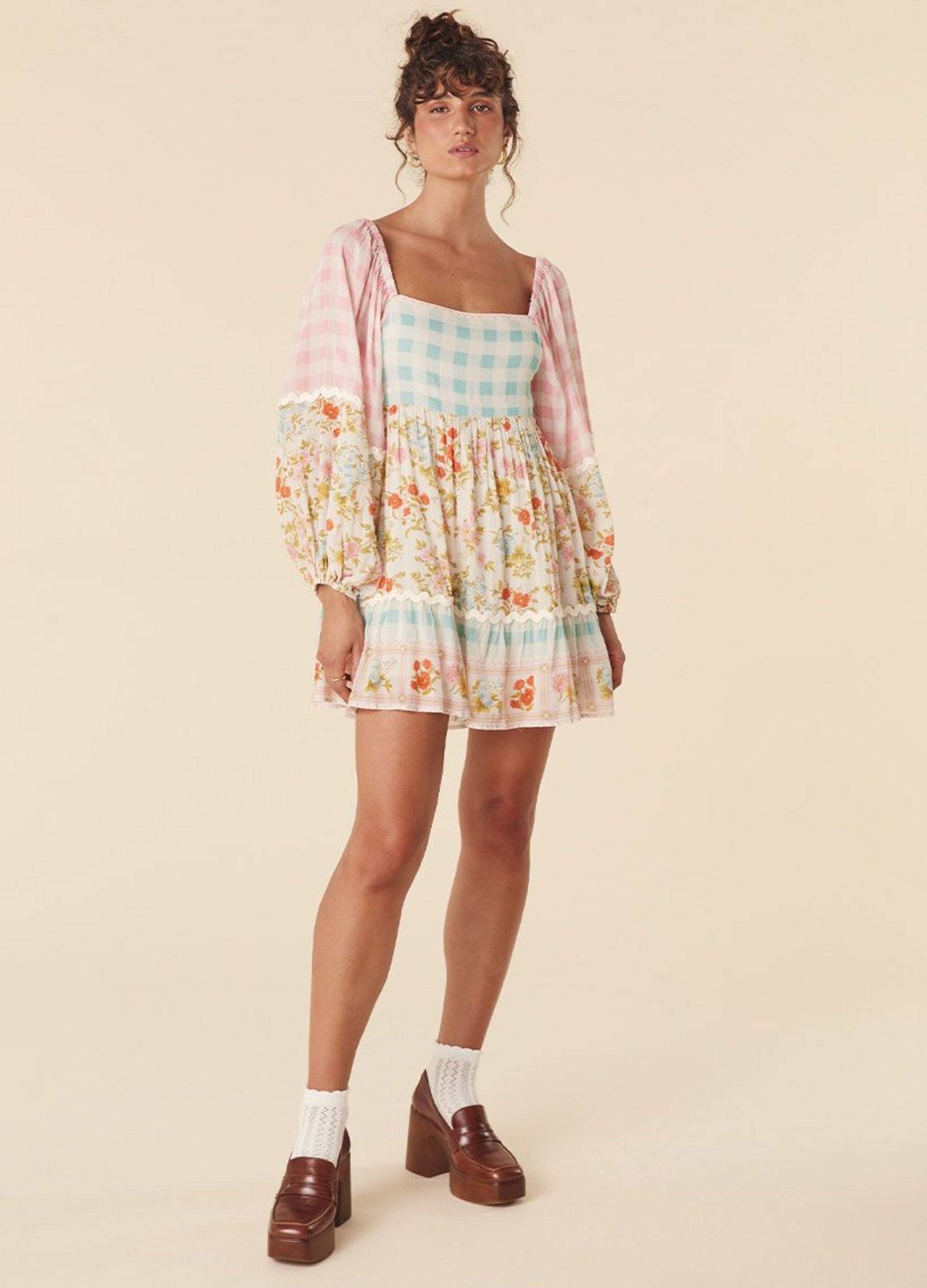 Floral tunic dress online