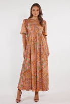 Mosaic Print Maxi Dress from Girl and the Sun