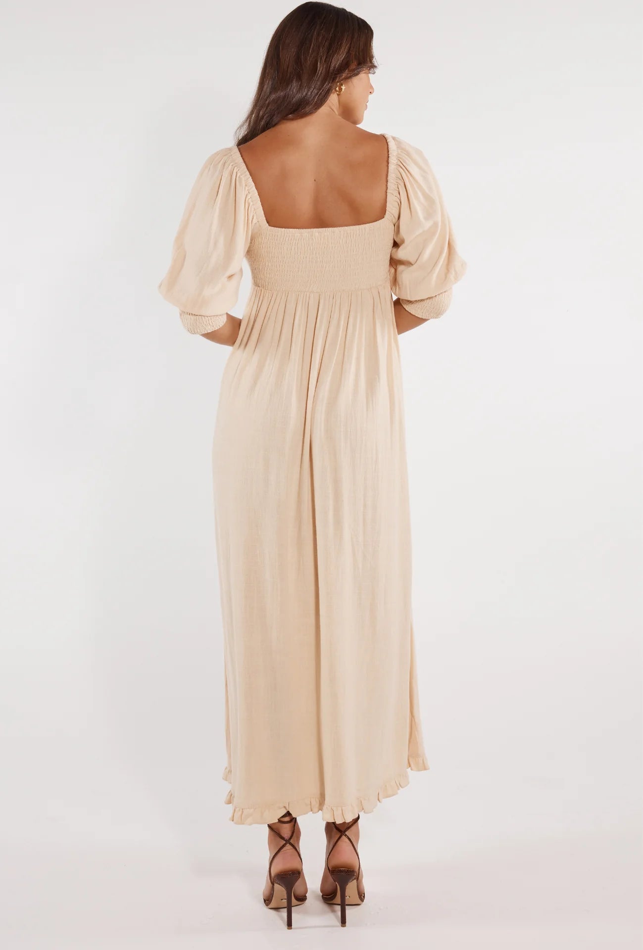 Sand Maxi Dress from Girl and the sun in breathable fabric