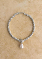 Indigo & Wolfe Jewel Necklace Silver