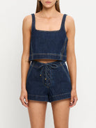 Joelle Indigo Denim Top from Kivari