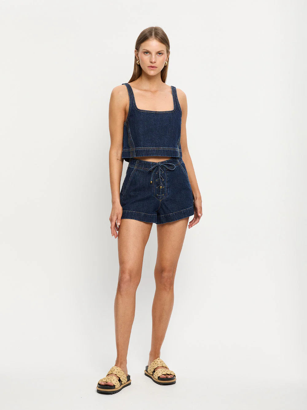 Joelle Indigo Denim Top from Kivari
