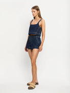 Joelle Indigo Denim Top from Kivari