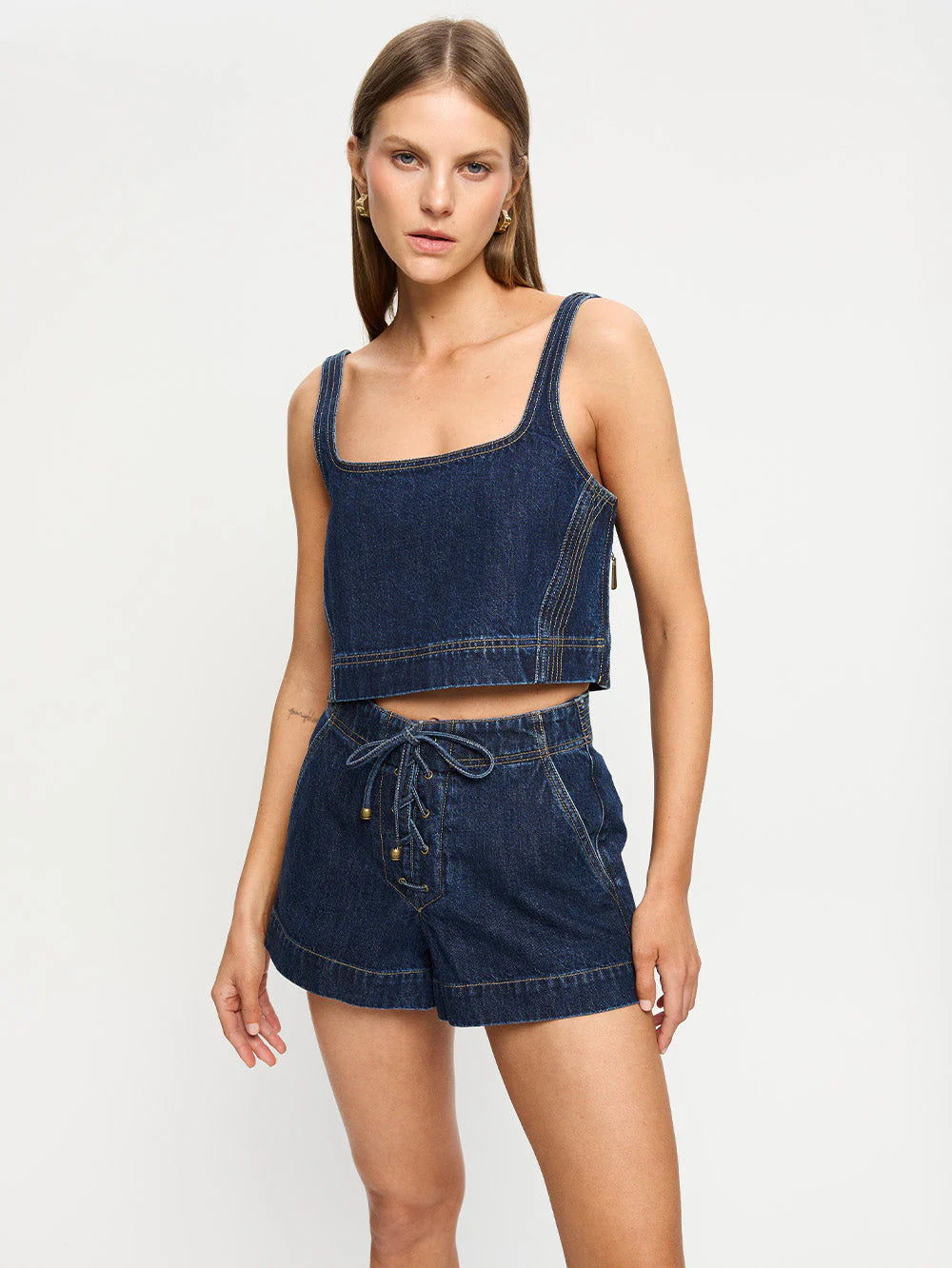 Joelle Indigo Denim Top from Kivari