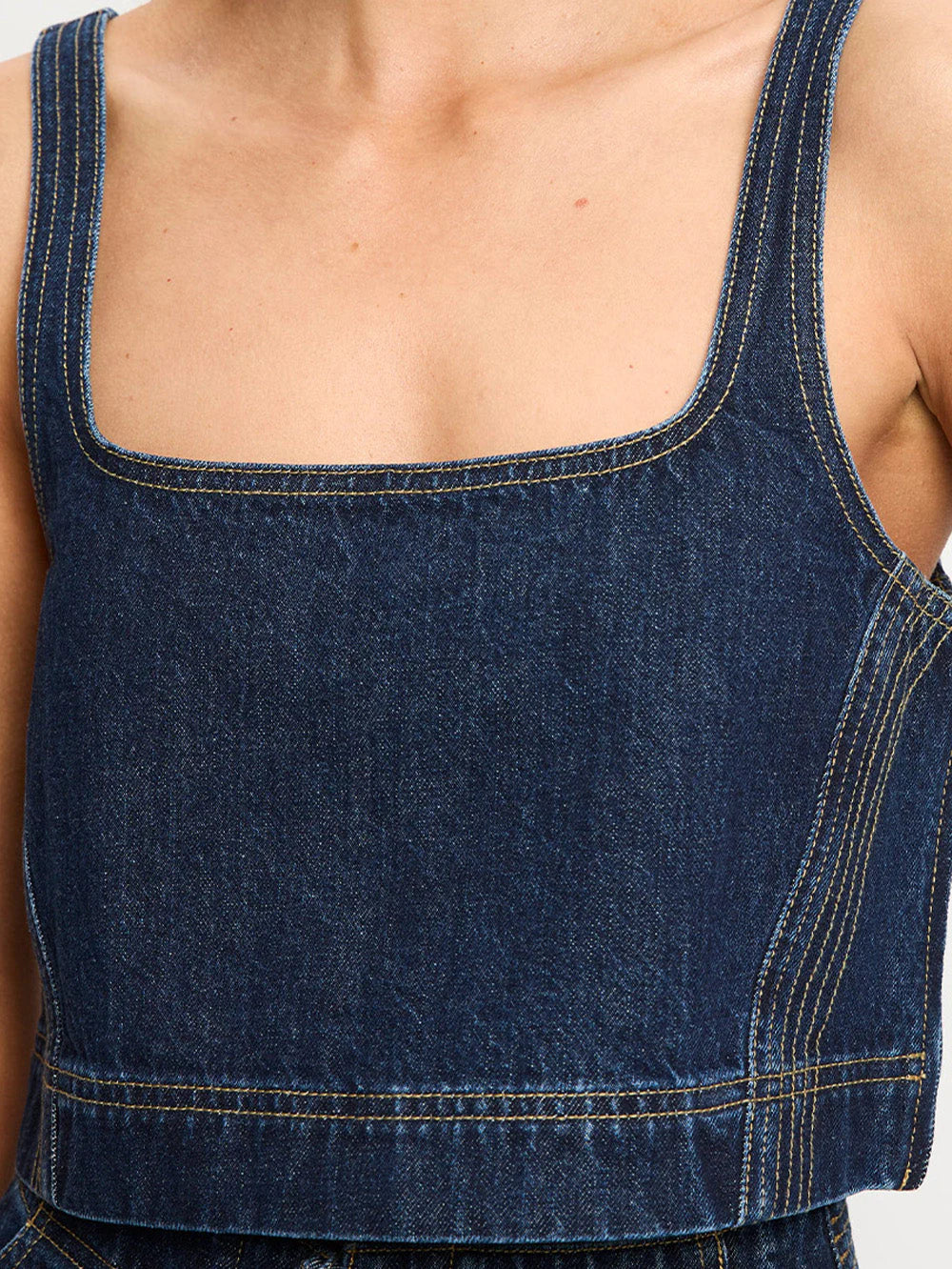 Joelle Indigo Denim Top from Kivari