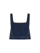 Joelle Indigo Denim Top from Kivari