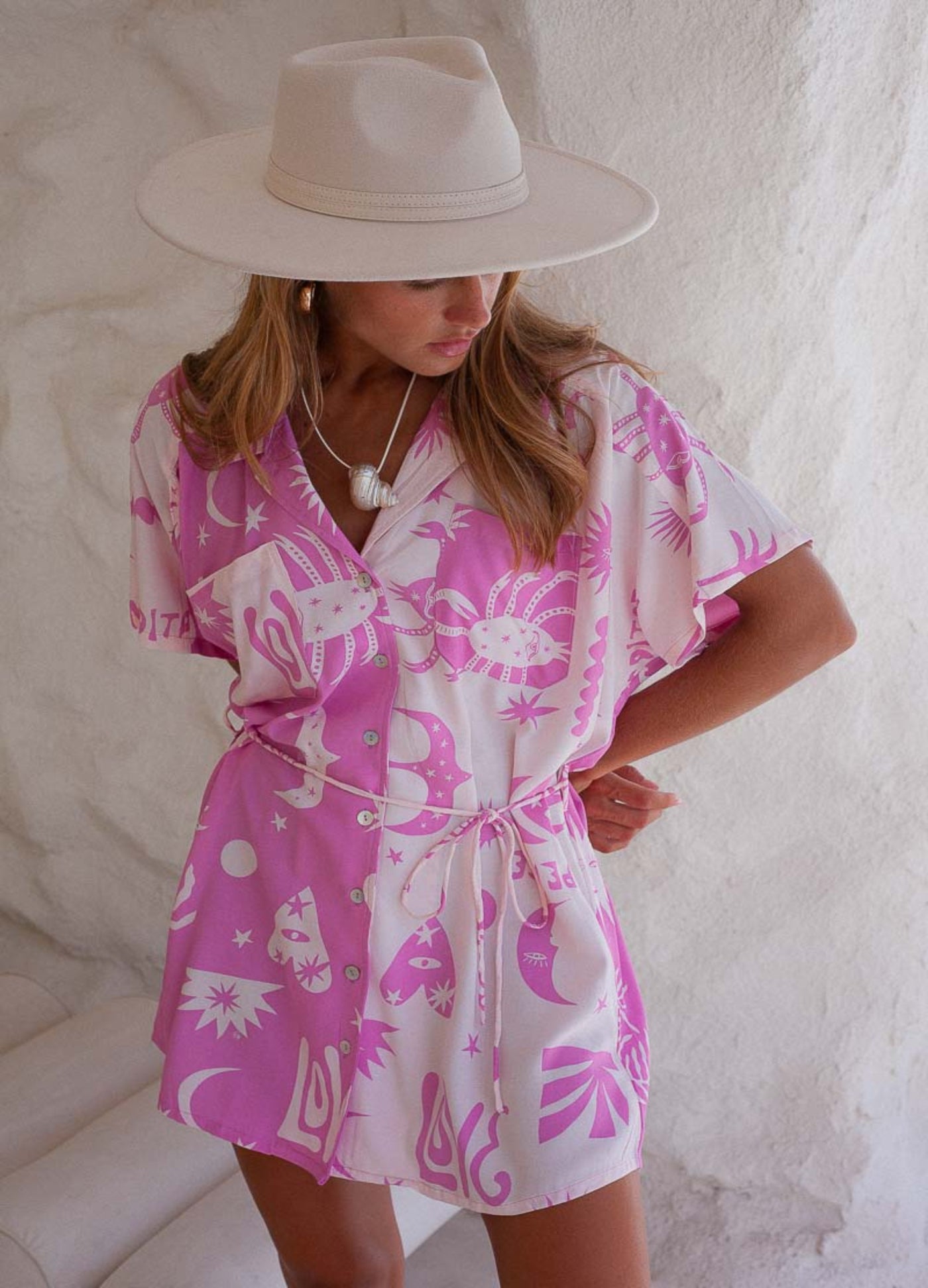 Altego Shirt Dress from Palm Collective 
