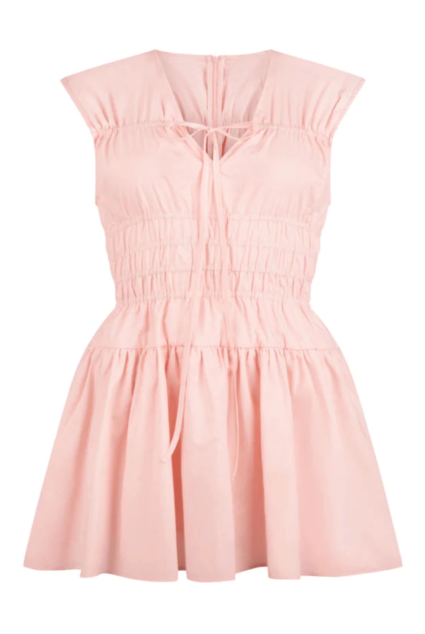 Pink A Line Cotton Dress from Araminta James