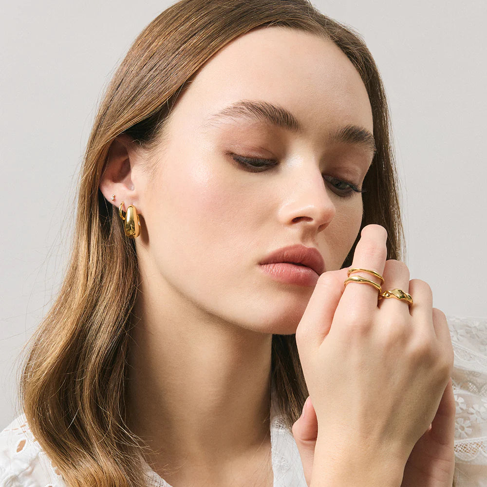 Gold Odessa Earring