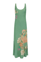 Ghost image of the Floridian Bias Cut Dress in Sage