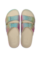 Rainbow glitter kids sandals from cacatoes