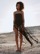 Bec + Bridge Melissa Fringe Top in Black