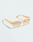OAT COLOUR ELEVATED CAT EYE SUNGLASSES FROM LUV LOU AUSTRALIA