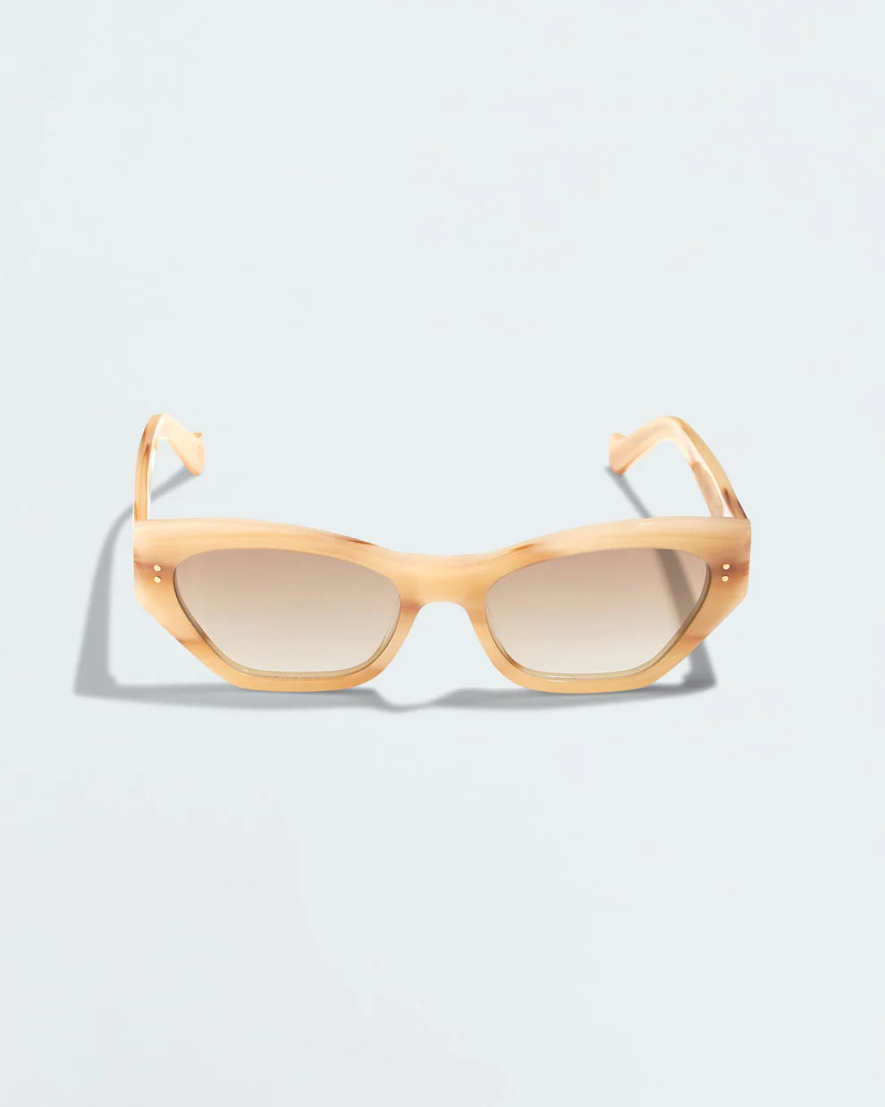 OAT COLOUR ELEVATED CAT EYE SUNGLASSES FROM LUV LOU AUSTRALIA