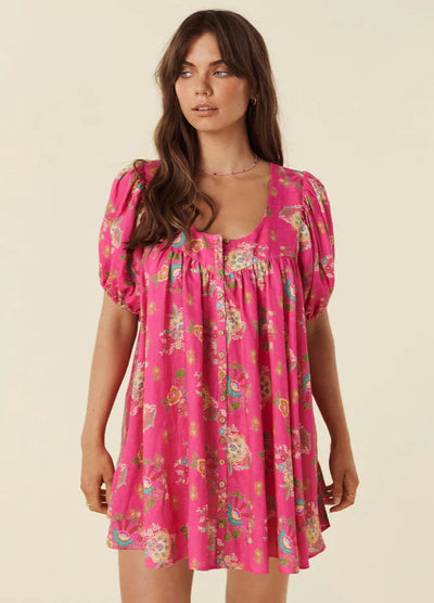 Solsitce Linen dress from Spell at She Creates Stories