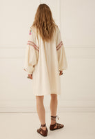 Spell Feliz Tunic Dress in Vintage Cream