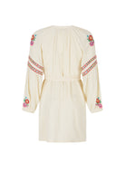 Spell Feliz Tunic Dress in Vintage Cream