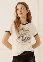 Spell Silver Spring Tee in Vintage Cream