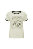 Spell Silver Spring Tee in Vintage Cream