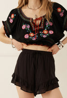 Spell Teodora Short in Onyx