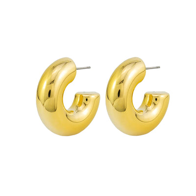 Jolie and Deen - Winnie Hoops - Gold