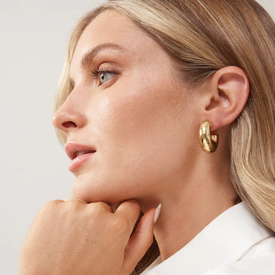 Jolie and Deen - Winnie Hoops - Gold