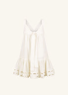Shona Joy Julieta Mini Dress in white with cutout detail