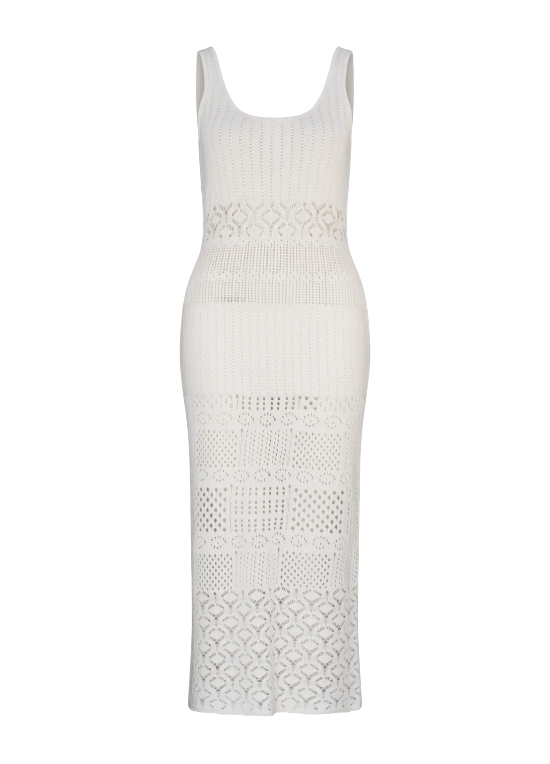 Serena Isabeau Midi Dress - Ivory