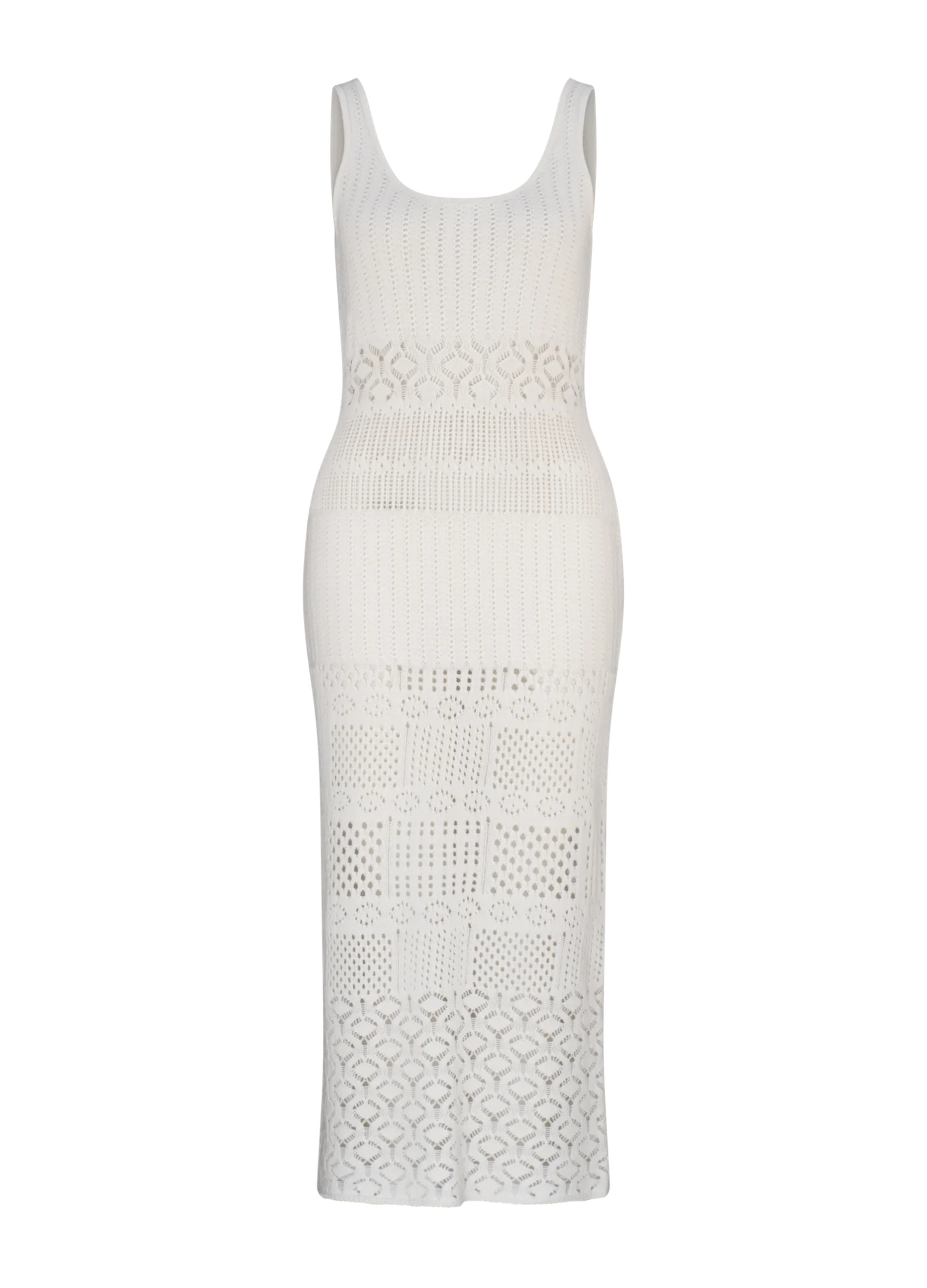 Serena Isabeau Midi Dress - Ivory