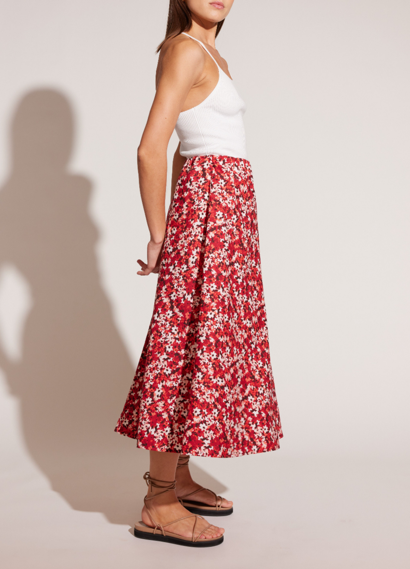 Staple the Label - Alias Bias Cut Midi Skirt