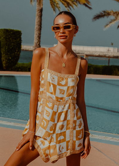 Palm Collective - Strappy Maria Playsuit