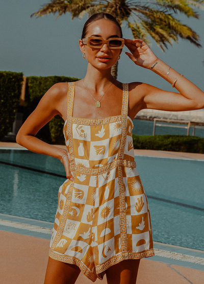 Palm Collective - Strappy Maria Playsuit