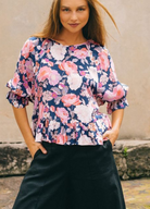 FLORAL PRINT TOP FROM EBBY AND I AUSTRALIA