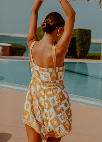 Palm Collective - Strappy Maria Playsuit