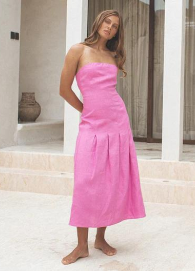 Winona - Strapless Olinda Midi Dress