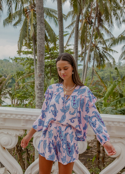 Palm Collective - Leslie Shorts - Paisley