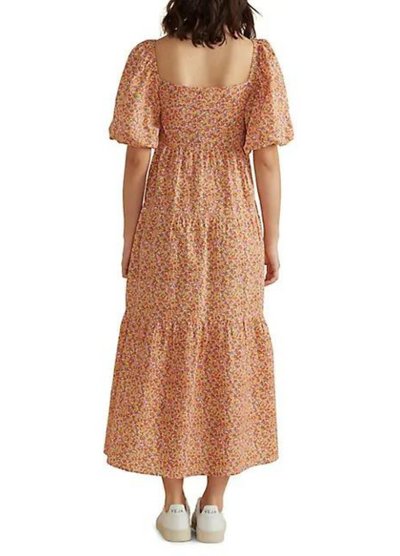 Mink Pink - Short Sleeve Morwell Midi Dress