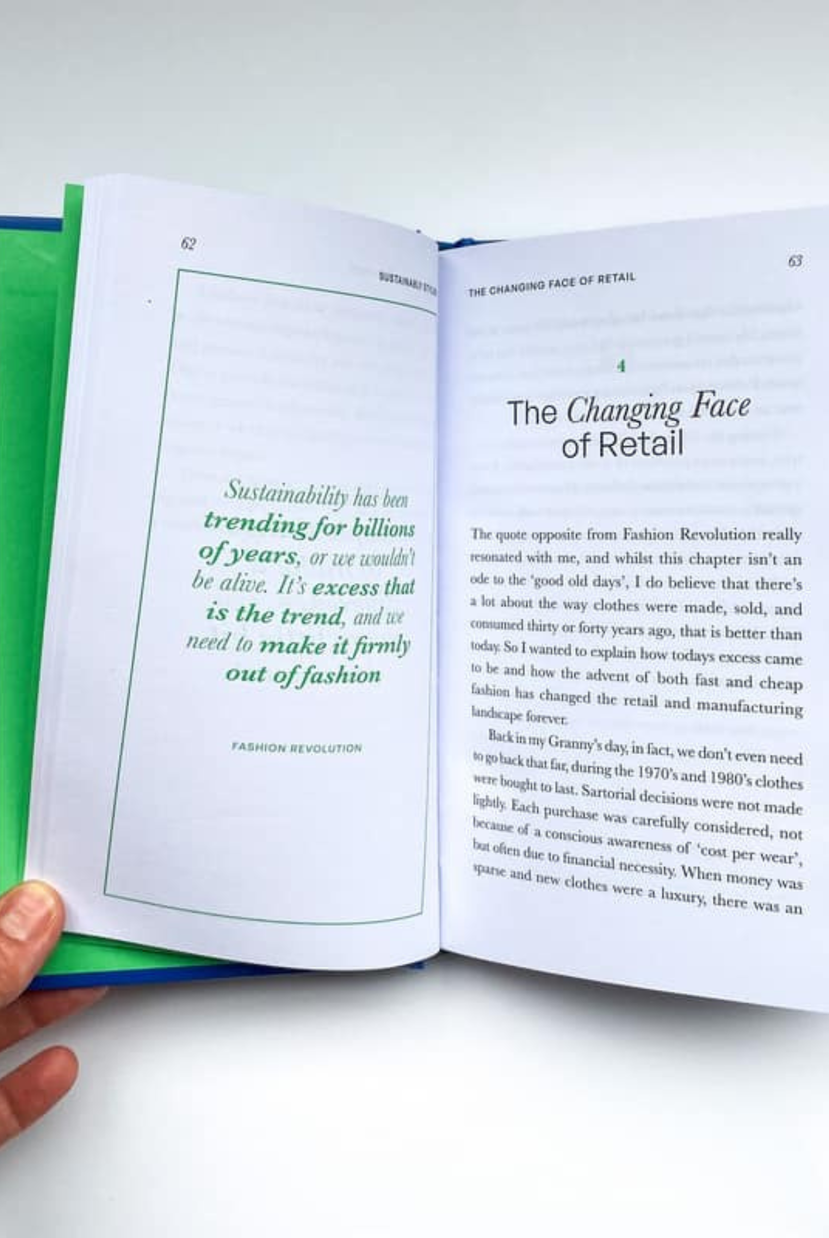 The changing face of retail page