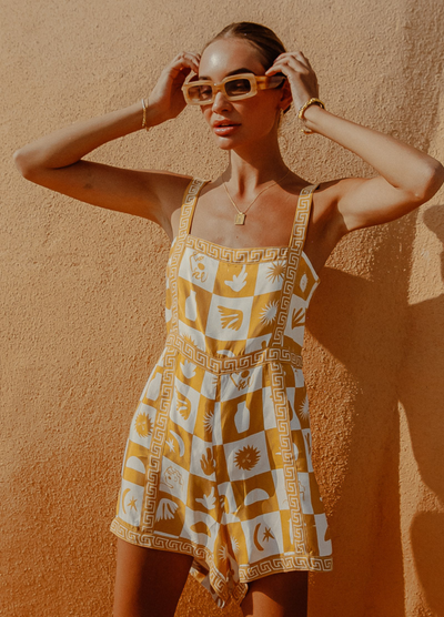Palm Collective - Strappy Maria Playsuit
