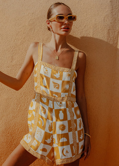 Palm Collective - Strappy Maria Playsuit