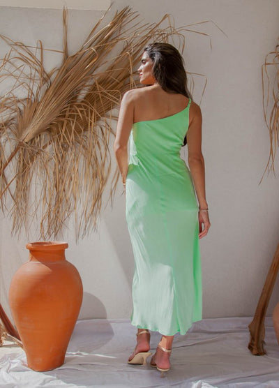 Palm Collective - Strappy Elise One Shoulder Maxi Dress