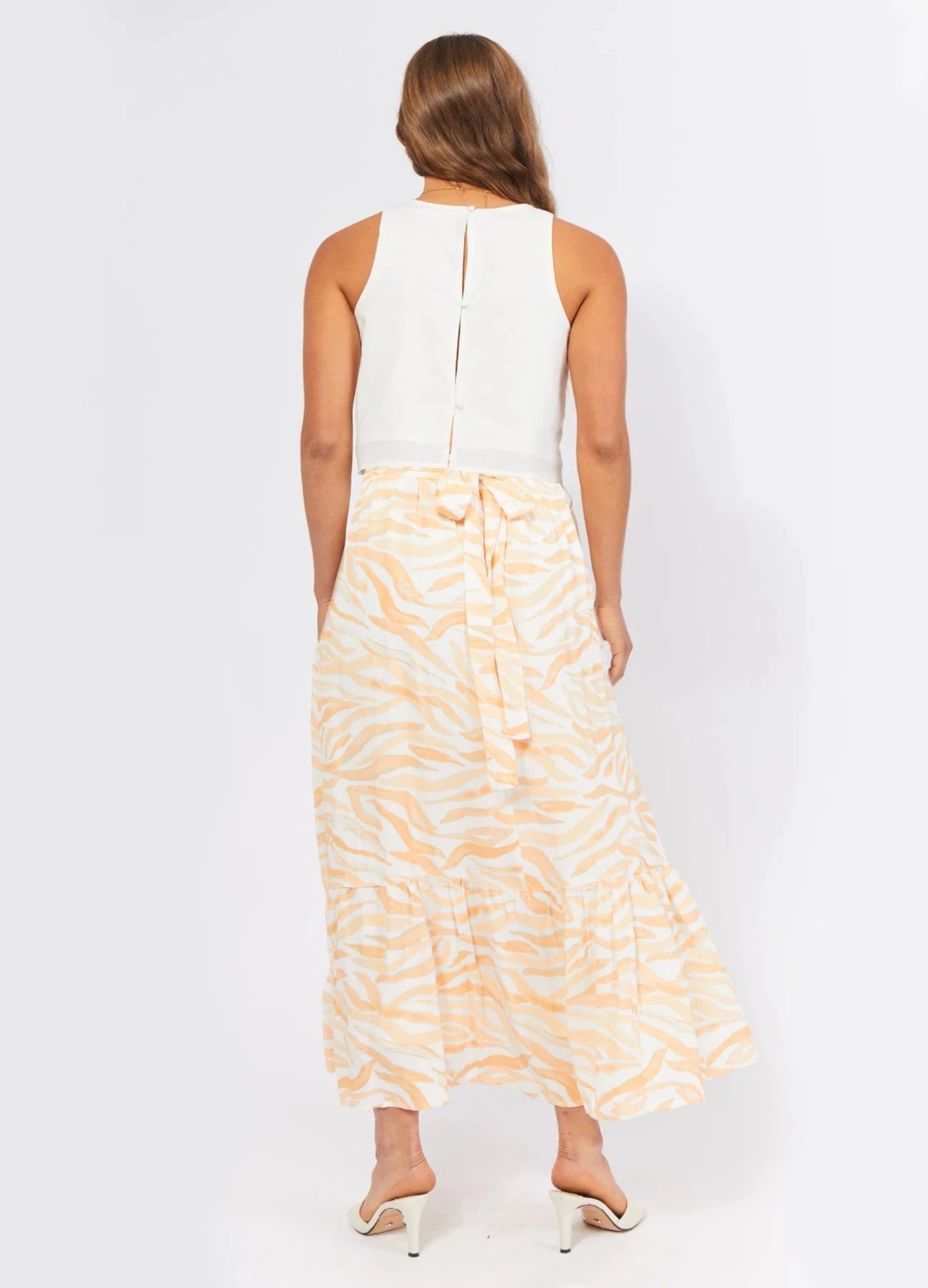 Girl and the Sun - Finley Print Maxi Skirt