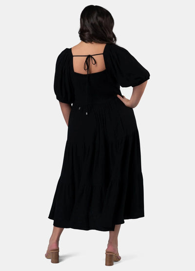 Isadora Dress in black