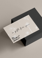 Image of the She Creates Stories gift card